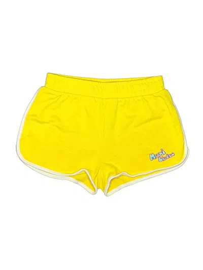 Pre-owned Forever 21 Athletic Shorts In Yellow