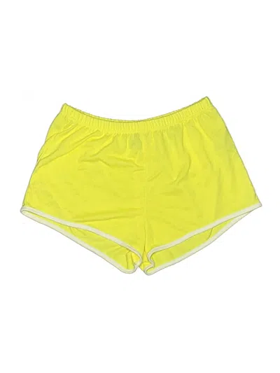 Forever 21 Athletic Shorts In Yellow