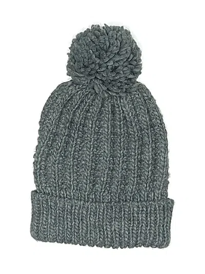 Pre-owned Forever 21 Beanie Hat In Gray