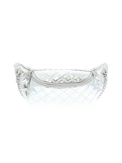 Pre-owned Forever 21 Belt Bag In Silver