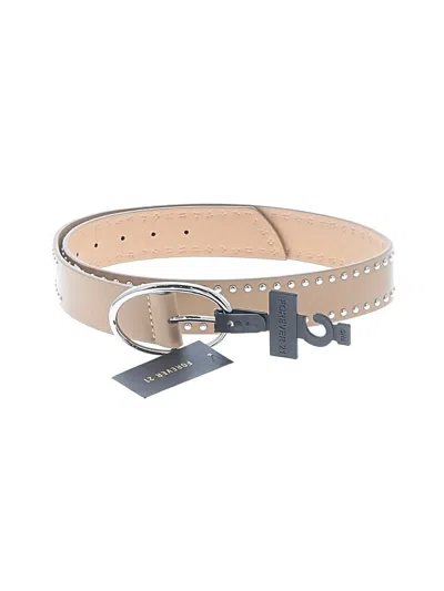 Pre-owned Forever 21 Belt In Silver