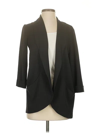 Pre-owned Forever 21 Blazer Jacket In Black
