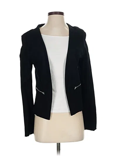 Pre-owned Forever 21 Blazer Jacket In Black