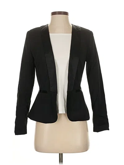 Pre-owned Forever 21 Blazer Jacket In Black
