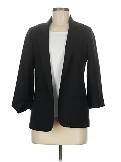 Pre-owned Forever 21 Blazer Jacket In Black