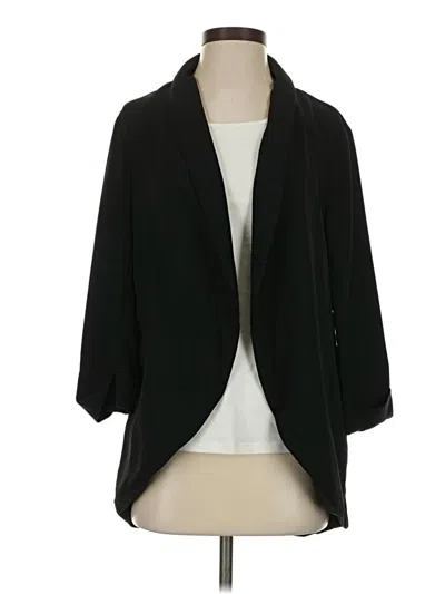 Pre-owned Forever 21 Blazer Jacket In Black