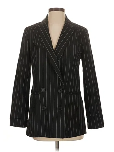 Pre-owned Forever 21 Blazer Jacket In Black