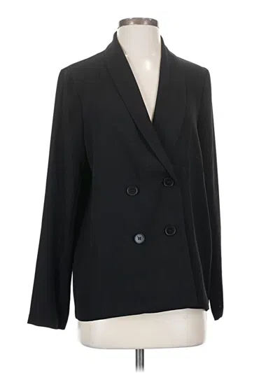 Pre-owned Forever 21 Blazer Jacket In Black