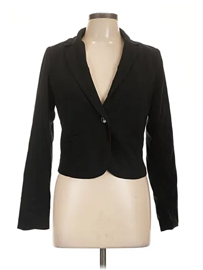 Pre-owned Forever 21 Blazer Jacket In Black