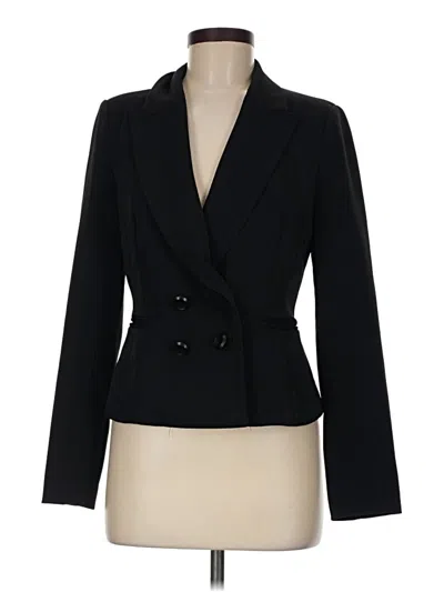 Pre-owned Forever 21 Blazer Jacket In Black