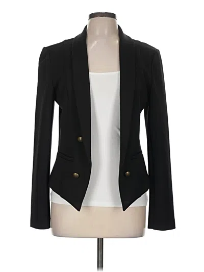 Pre-owned Forever 21 Blazer Jacket In Black