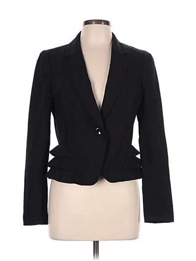 Pre-owned Forever 21 Blazer Jacket In Black