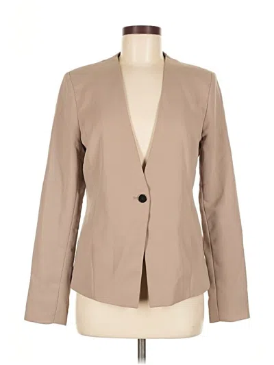 Pre-owned Forever 21 Blazer Jacket In Brown