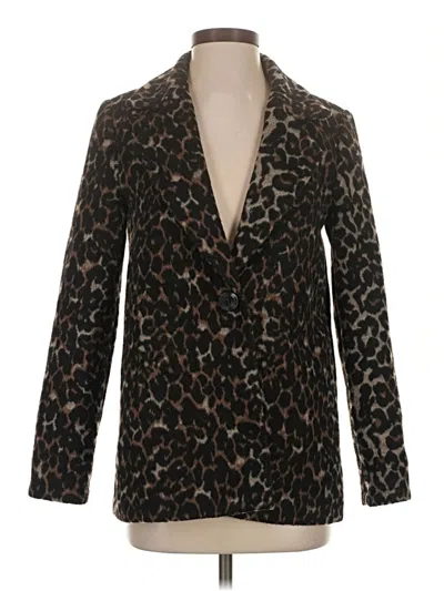 Pre-owned Forever 21 Blazer Jacket In Brown