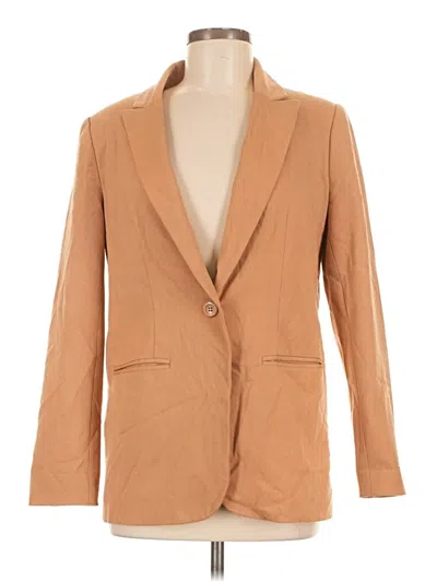 Pre-owned Forever 21 Blazer Jacket In Brown