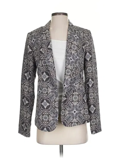 Pre-owned Forever 21 Blazer Jacket In Gray