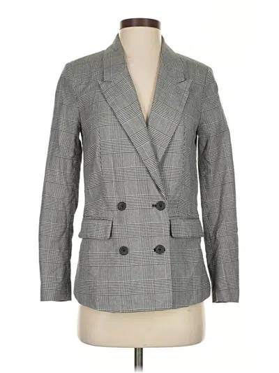 Pre-owned Forever 21 Blazer Jacket In Gray