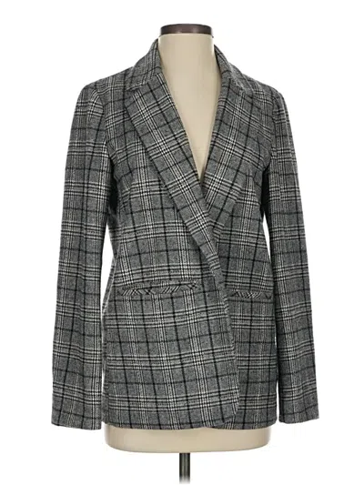 Pre-owned Forever 21 Blazer Jacket In Gray