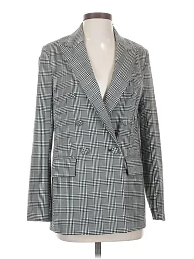 Pre-owned Forever 21 Blazer Jacket In Gray