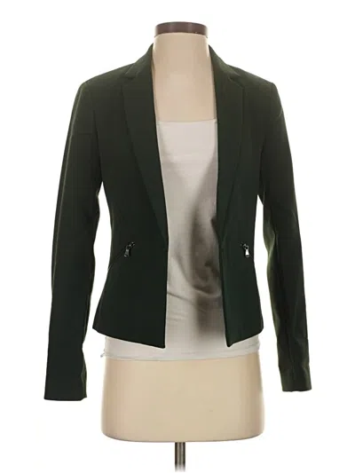 Pre-owned Forever 21 Blazer Jacket In Green