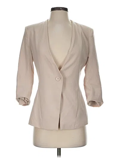 Pre-owned Forever 21 Blazer Jacket In Ivory
