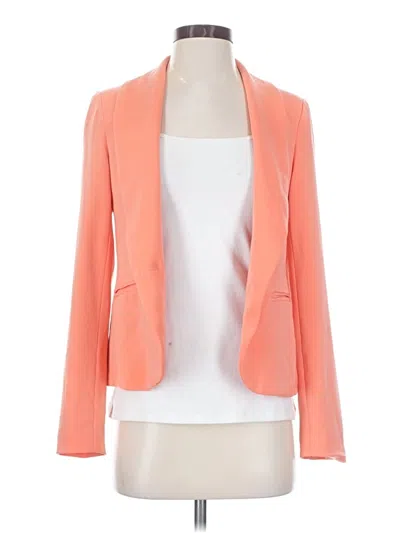 Pre-owned Forever 21 Blazer Jacket In Orange