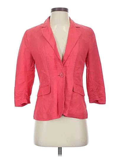 Pre-owned Forever 21 Blazer Jacket In Pink
