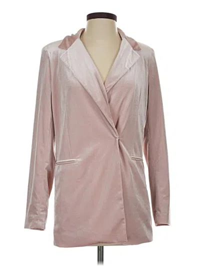 Pre-owned Forever 21 Blazer Jacket In Pink