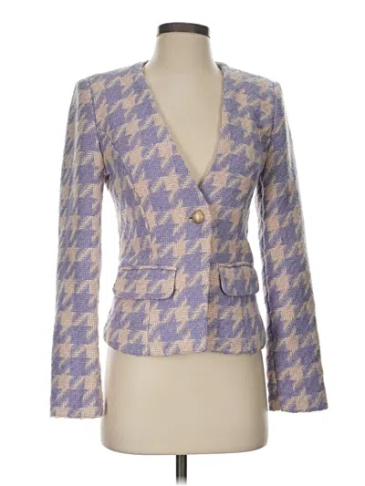 Pre-owned Forever 21 Blazer Jacket In Purple