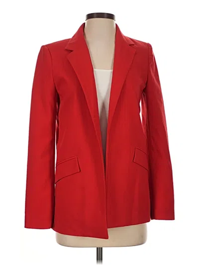 Pre-owned Forever 21 Blazer Jacket In Red