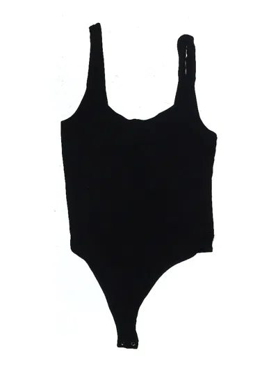 Pre-owned Forever 21 Bodysuit In Black