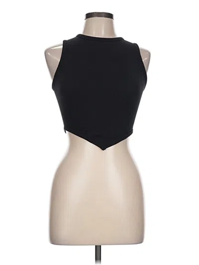 Pre-owned Forever 21 Bodysuit In Black