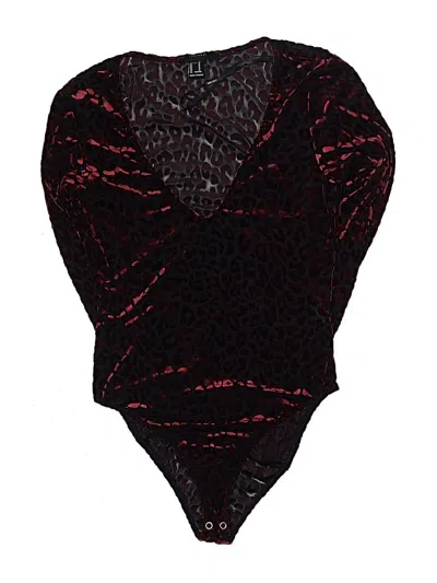 Pre-owned Forever 21 Bodysuit In Black