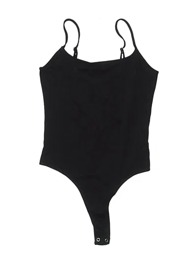Pre-owned Forever 21 Bodysuit In Black