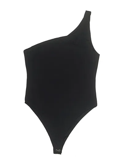 Pre-owned Forever 21 Bodysuit In Black