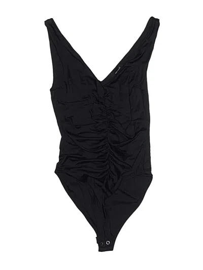 Pre-owned Forever 21 Bodysuit In Black
