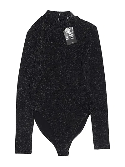 Forever 21 Bodysuit In Black