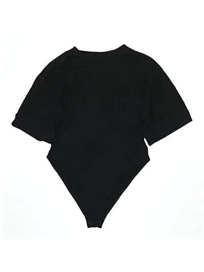 Pre-owned Forever 21 Bodysuit In Black