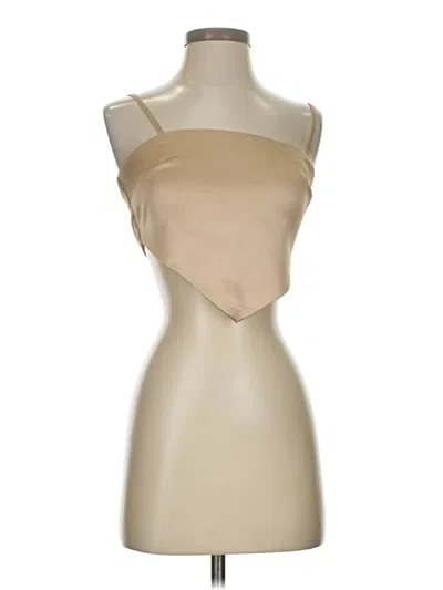 Pre-owned Forever 21 Bodysuit In Brown