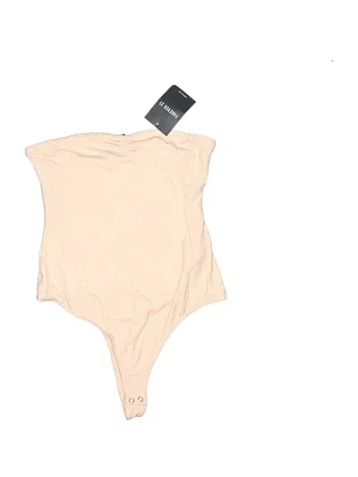 Pre-owned Forever 21 Bodysuit In Brown