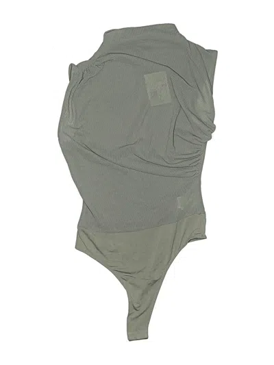 Forever 21 Bodysuit In Gray