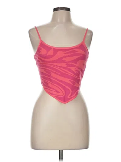 Pre-owned Forever 21 Bodysuit In Pink