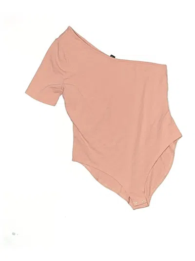 Forever 21 Bodysuit In Pink