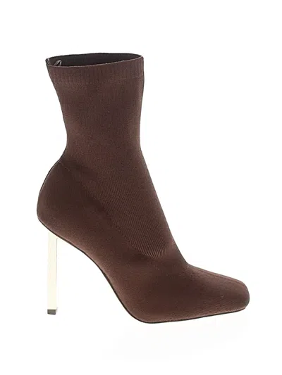 Pre-owned Forever 21 Boots In Brown