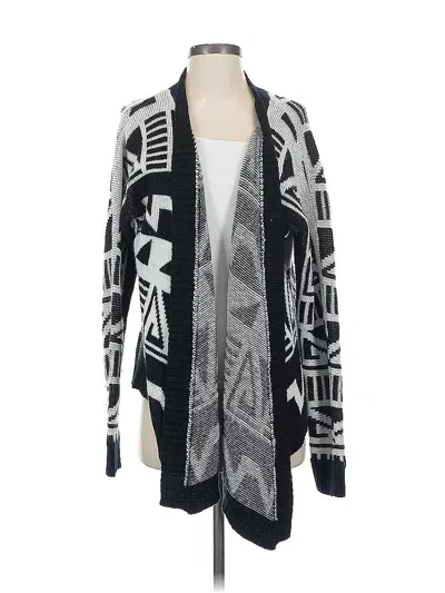 Pre-owned Forever 21 Cardigan Sweater In Black