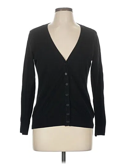 Pre-owned Forever 21 Cardigan Sweater In Black