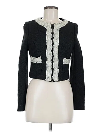 Pre-owned Forever 21 Cardigan Sweater In Black