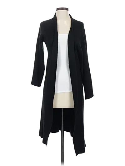 Pre-owned Forever 21 Cardigan Sweater In Black