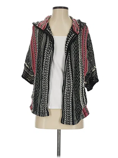 Pre-owned Forever 21 Cardigan Sweater In Black