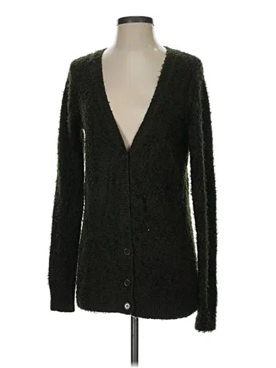 Pre-owned Forever 21 Cardigan Sweater In Black